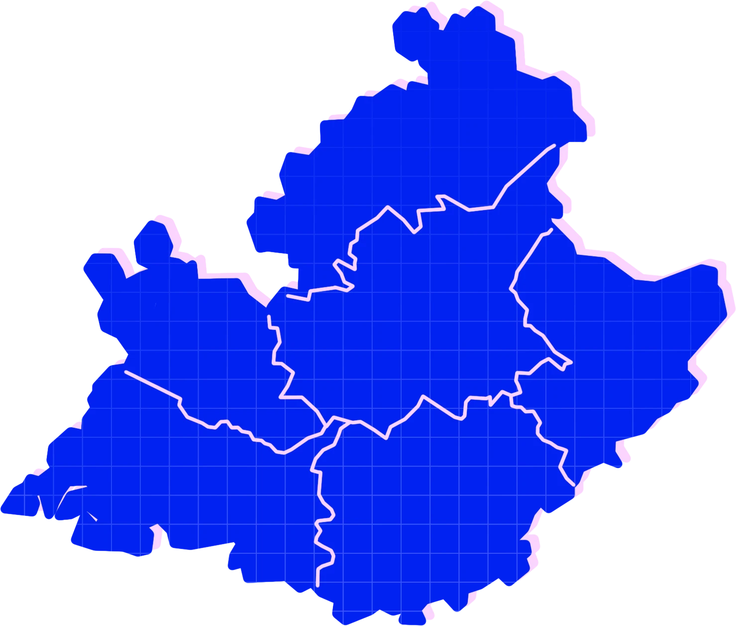 Carte des campus